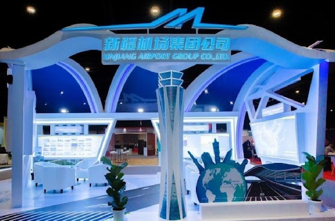 Airport pavilion at Routes World
